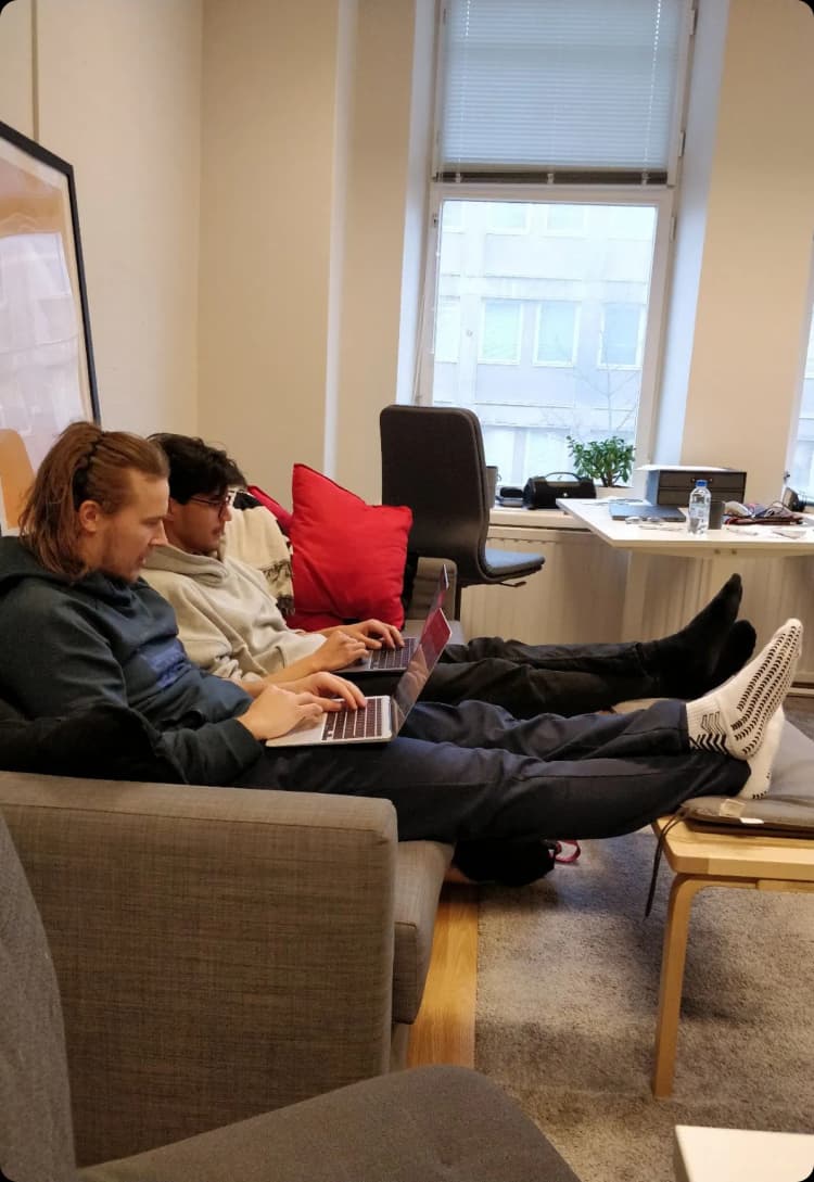 Team at work